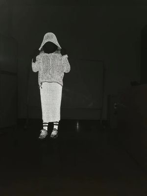 안전 의류 직물 반사 가닥 유리 진주 코팅