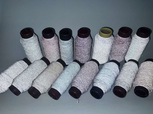 안전 보호 스레드 반사 가닥 쌍면