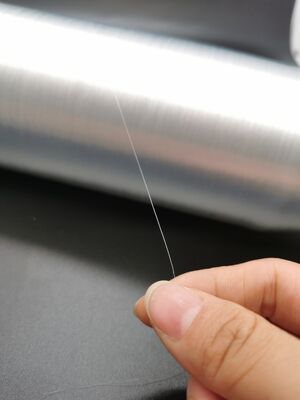 넥타이 장갑 순수 검은색 PET 모노 필라멘트 가스 직물 직물 직물 직물 폴리에스터 가스 확장 가능한 넥타이 장갑