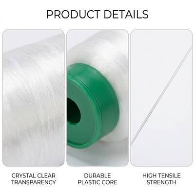 0.10mm 0.12mm 0.14mm 0.15mm 0.16mm 0.18mm 0.20mm 폴리아미드 모노필라멘트사 폴리아미드 모노사 자수 장치용
